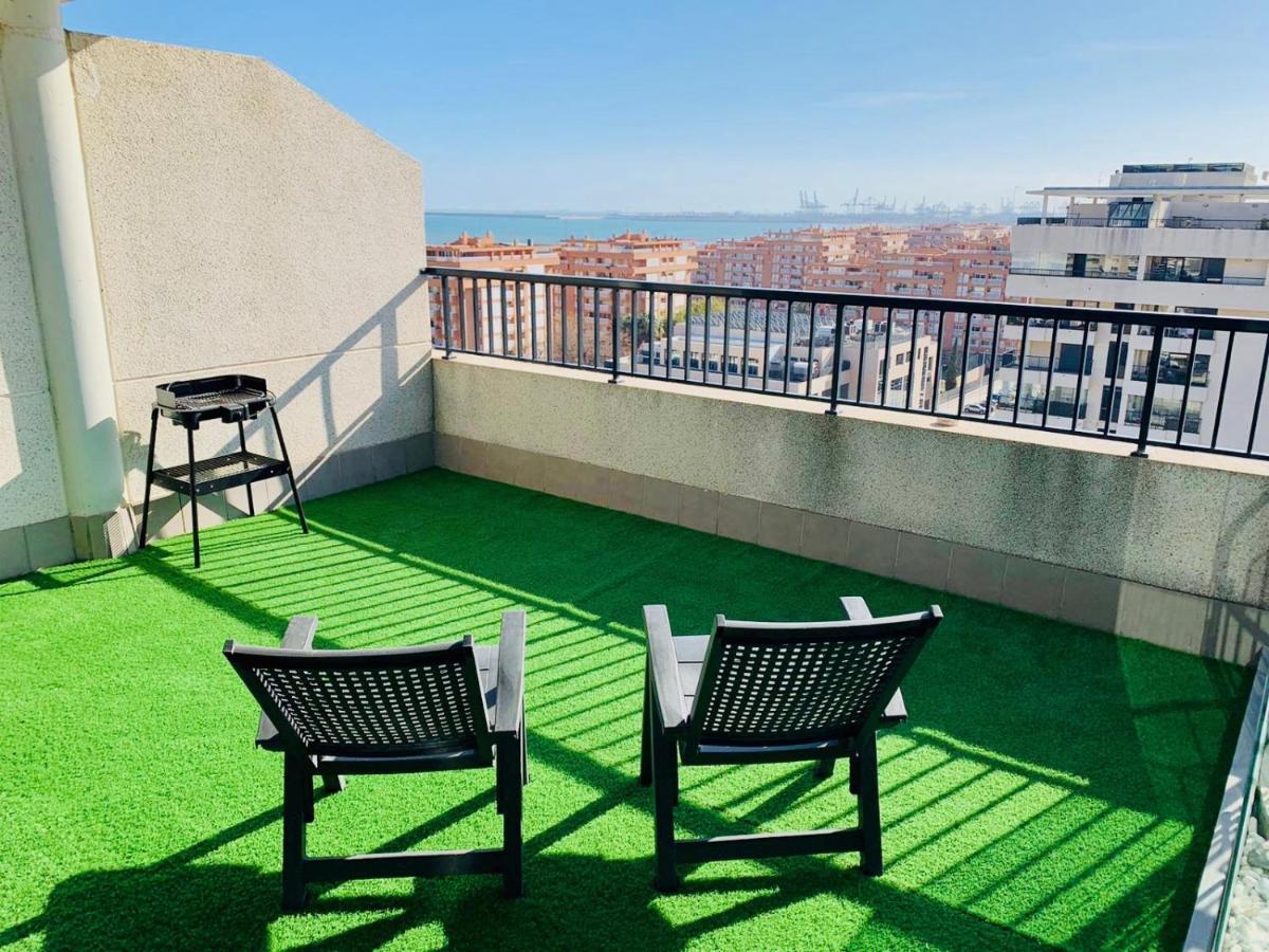 شقة Non Stress Atico Duplex Con Vistas Al Mar فالنسيا المظهر الخارجي الصورة