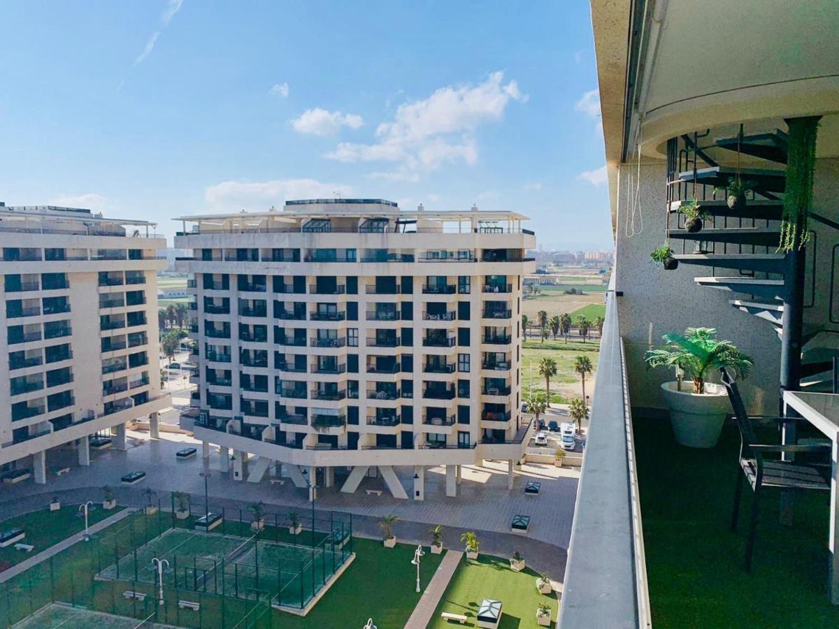 شقة Non Stress Atico Duplex Con Vistas Al Mar فالنسيا المظهر الخارجي الصورة
