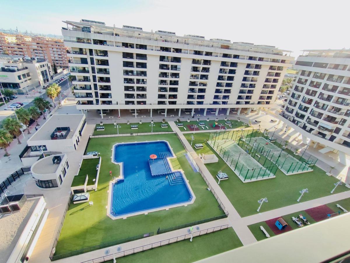 شقة Non Stress Atico Duplex Con Vistas Al Mar فالنسيا المظهر الخارجي الصورة