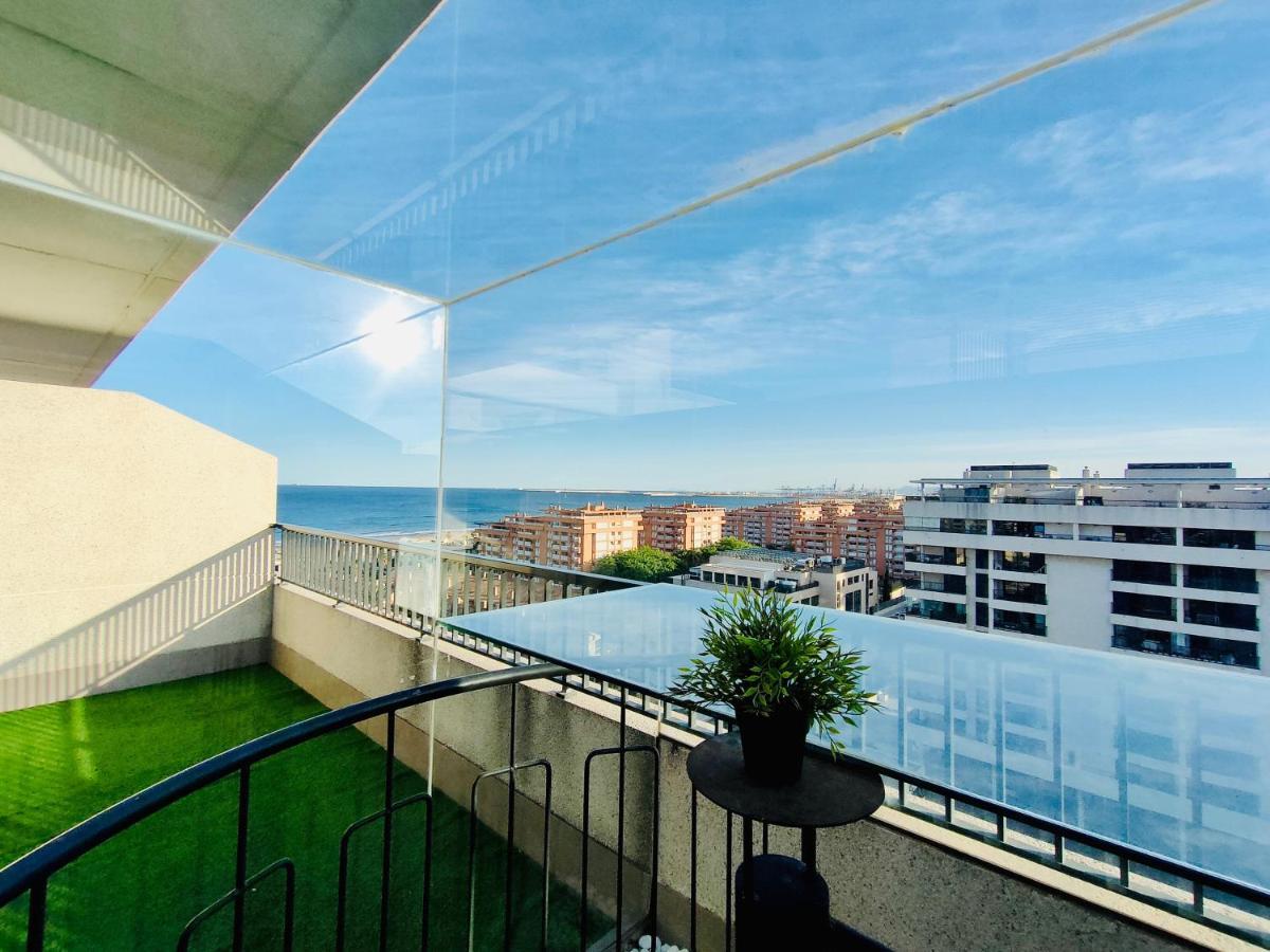شقة Non Stress Atico Duplex Con Vistas Al Mar فالنسيا المظهر الخارجي الصورة
